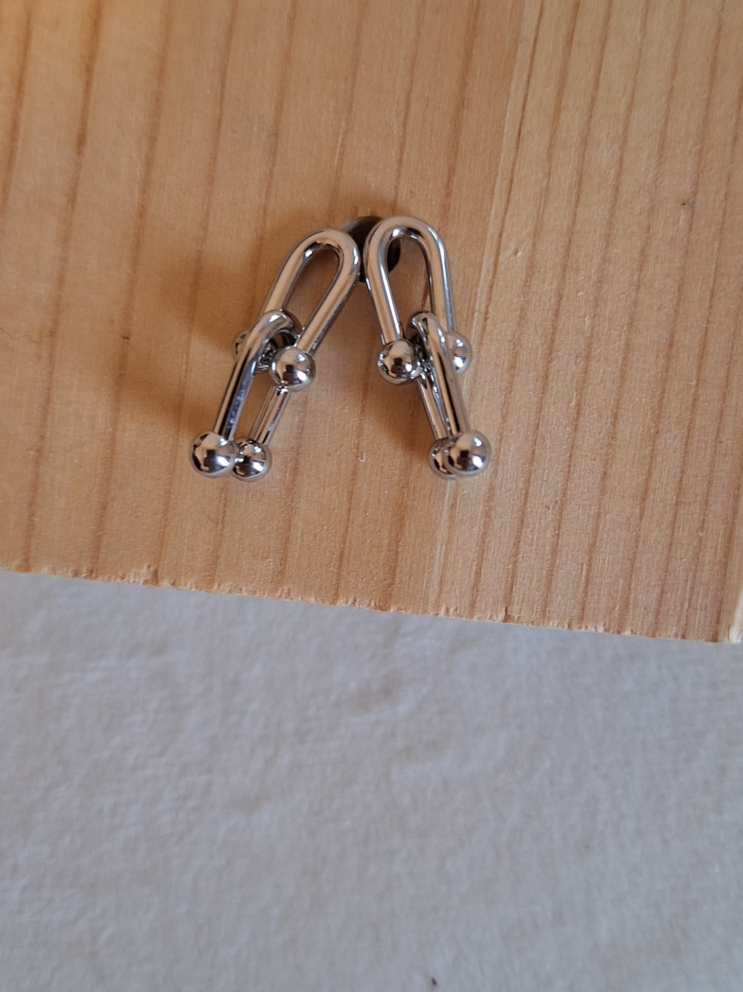 Boucle d'oreille ODE Argenté