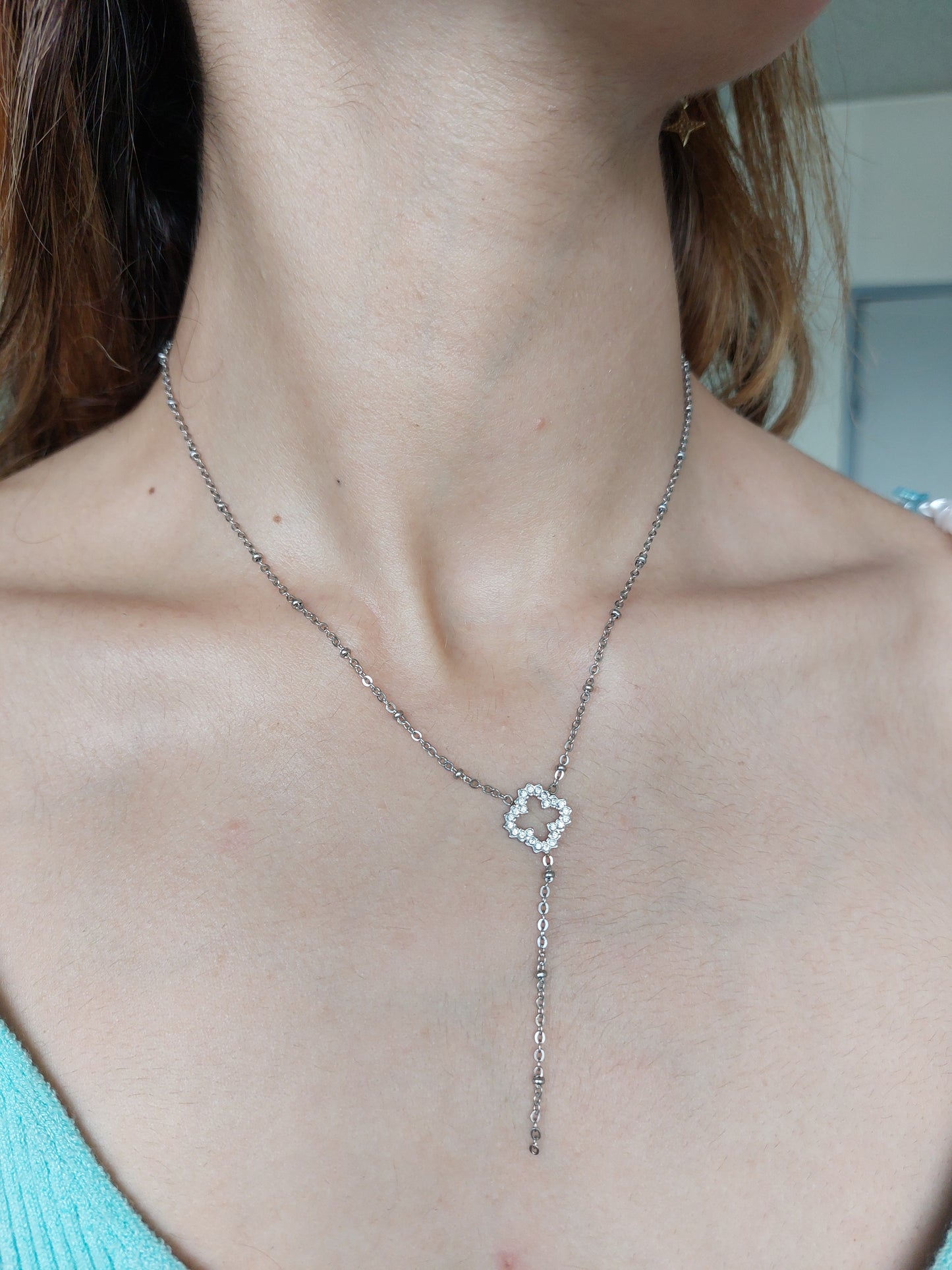 Collier - Crush argenté