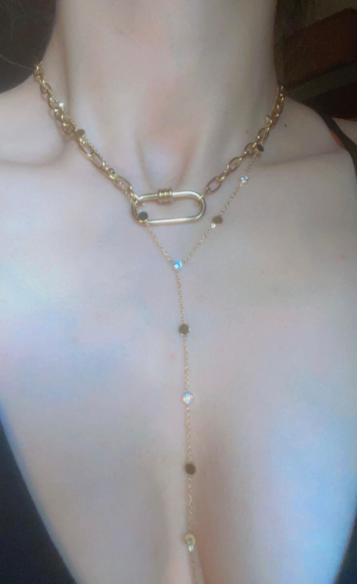 RACHEL chain necklace in stainless steel