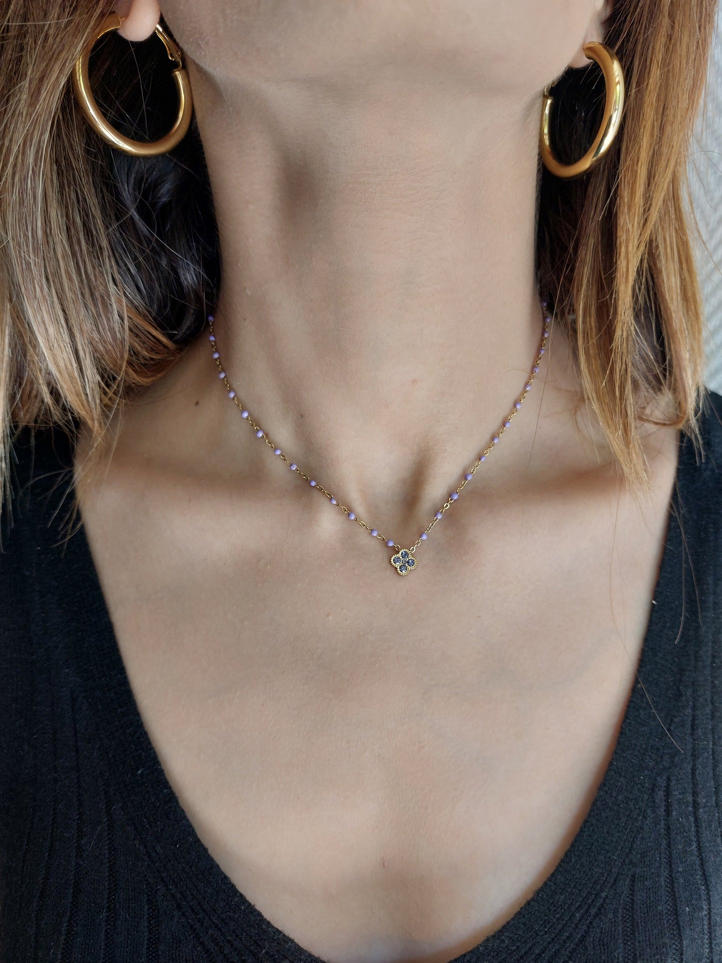 Collier - Jane violet