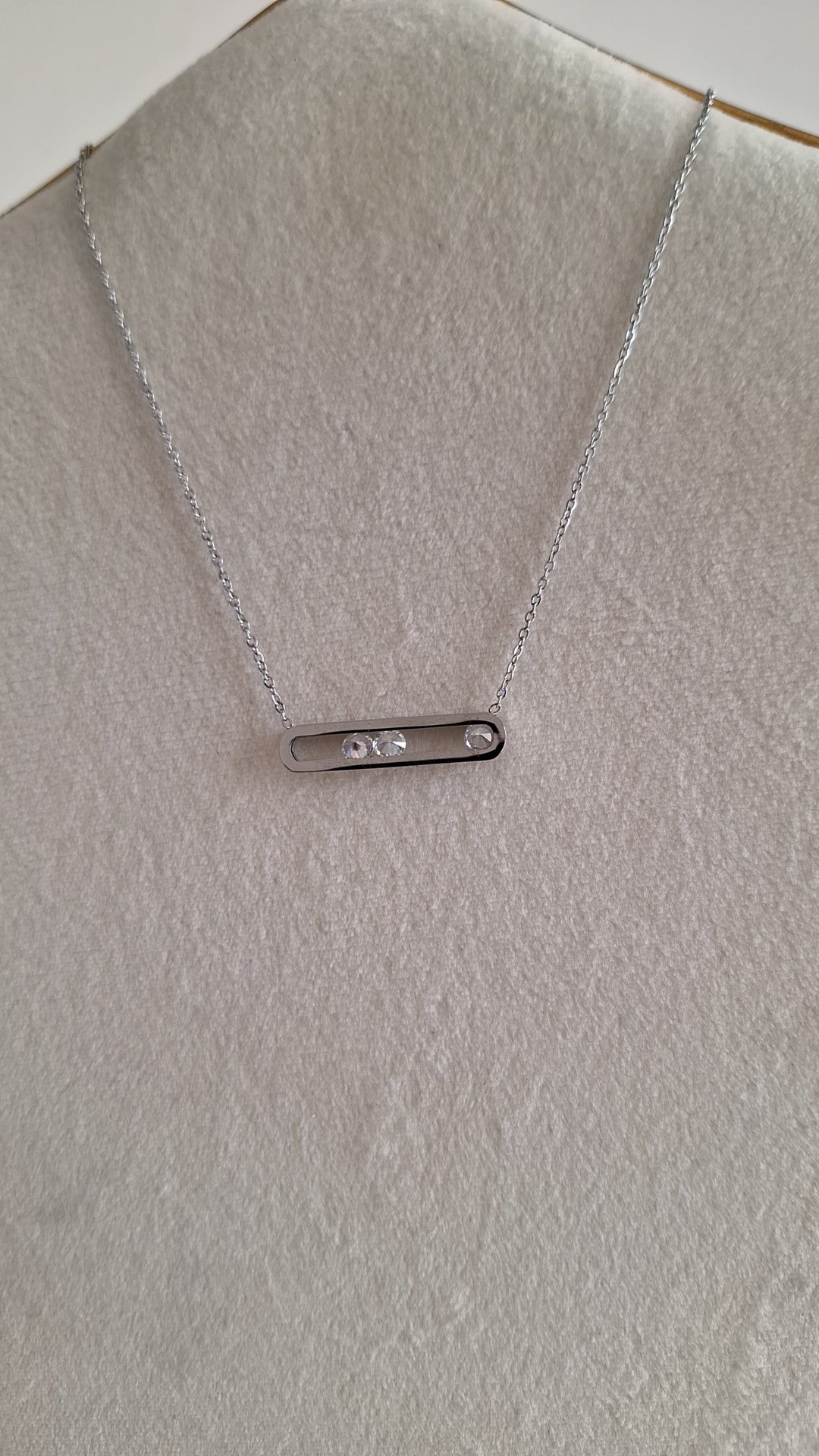 Collier - Manel argenté
