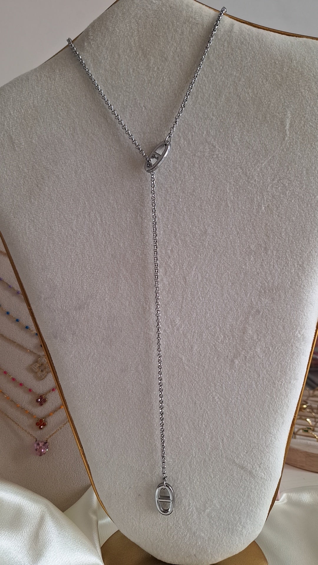 Collier - Miral argenté