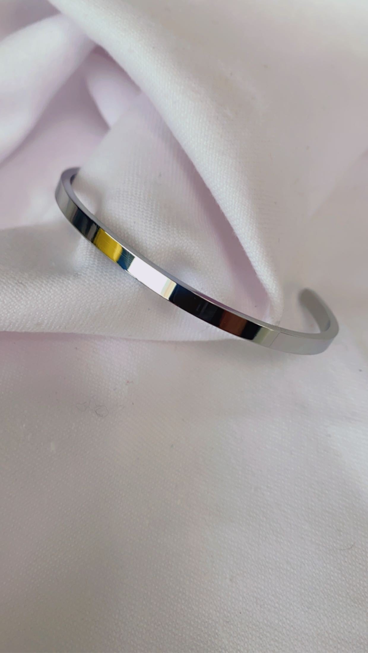 Bracelet JONC initial - VICTORIA SILVR
