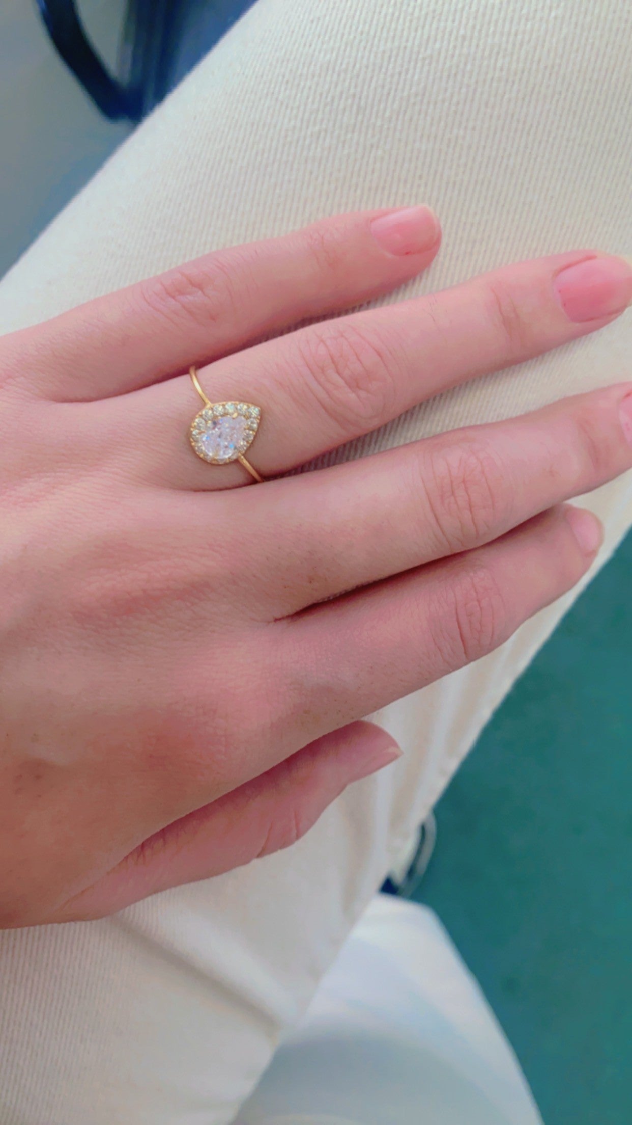 Stainless steel drop ring