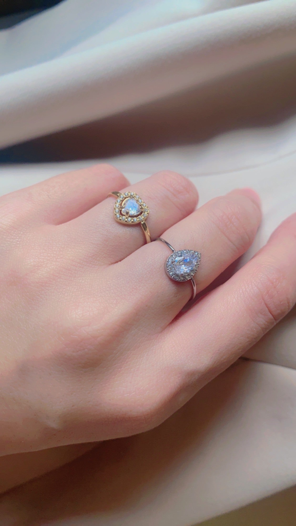Stainless steel drop ring