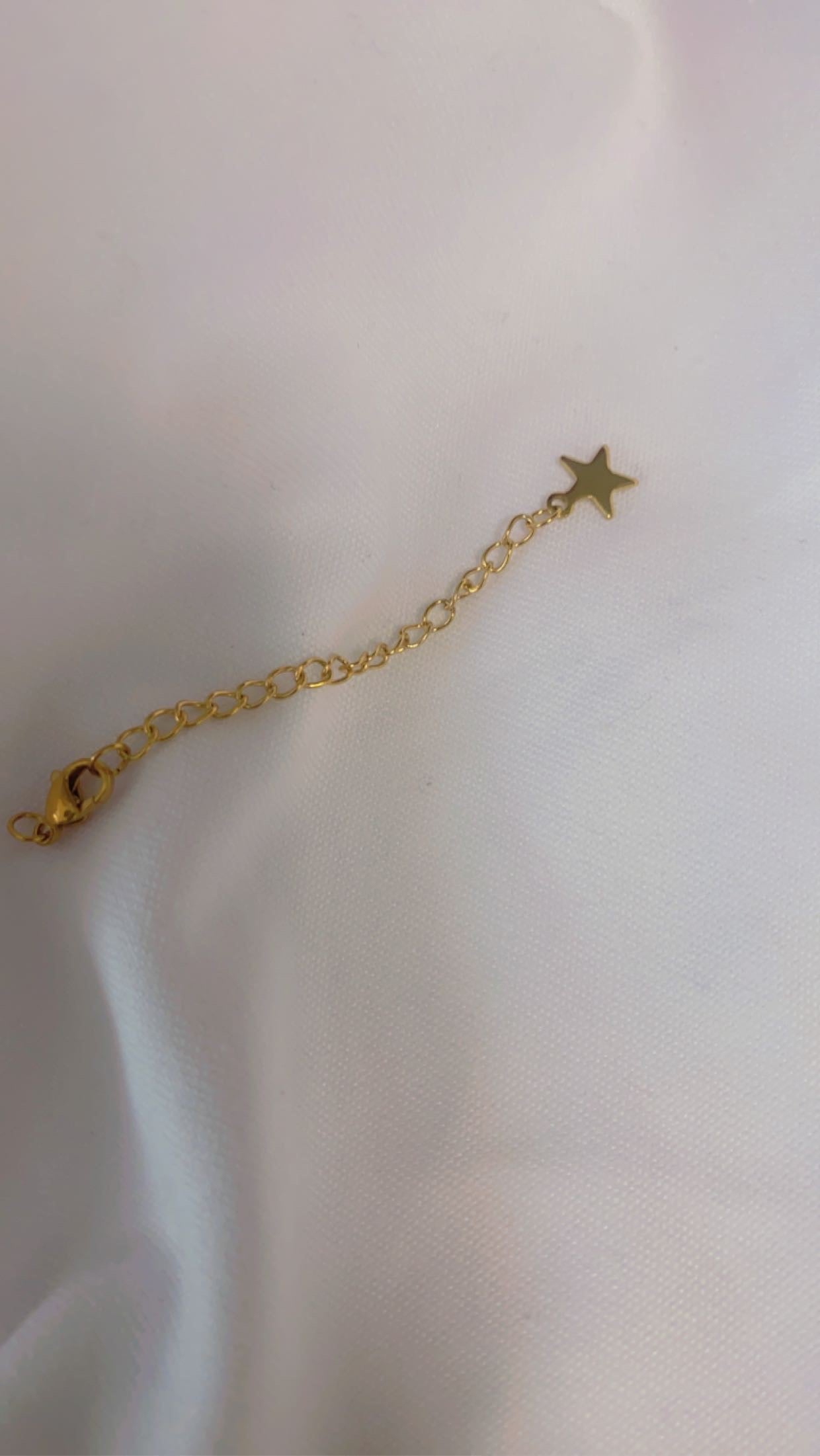 Chaine d'extension - ETOILE GOLD