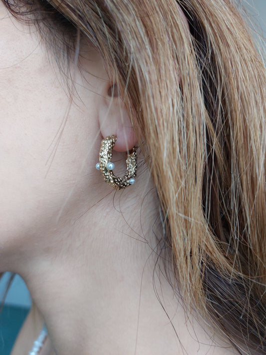 Boucle d’oreille - Justine doré