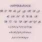 Bracelet JONC initial - VICTORIA SILVR