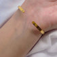 Bracelet JONC INITIAL  -VICTORIA GOLD