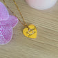 Collier Médaillon à graver - COEUR