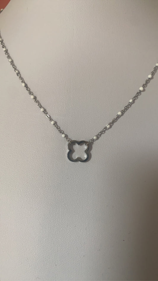 Collier - Chance argenté