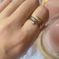 BAGUE - Double CLOU