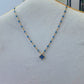 Collier - Jane bleu
