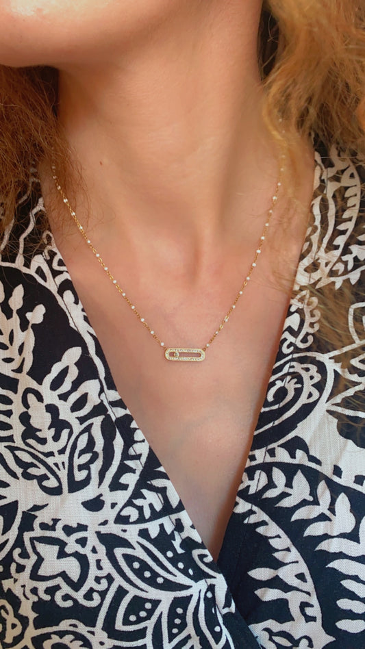 Collier - Camélia