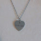 Collier Médaillon à graver - COEUR SILVER