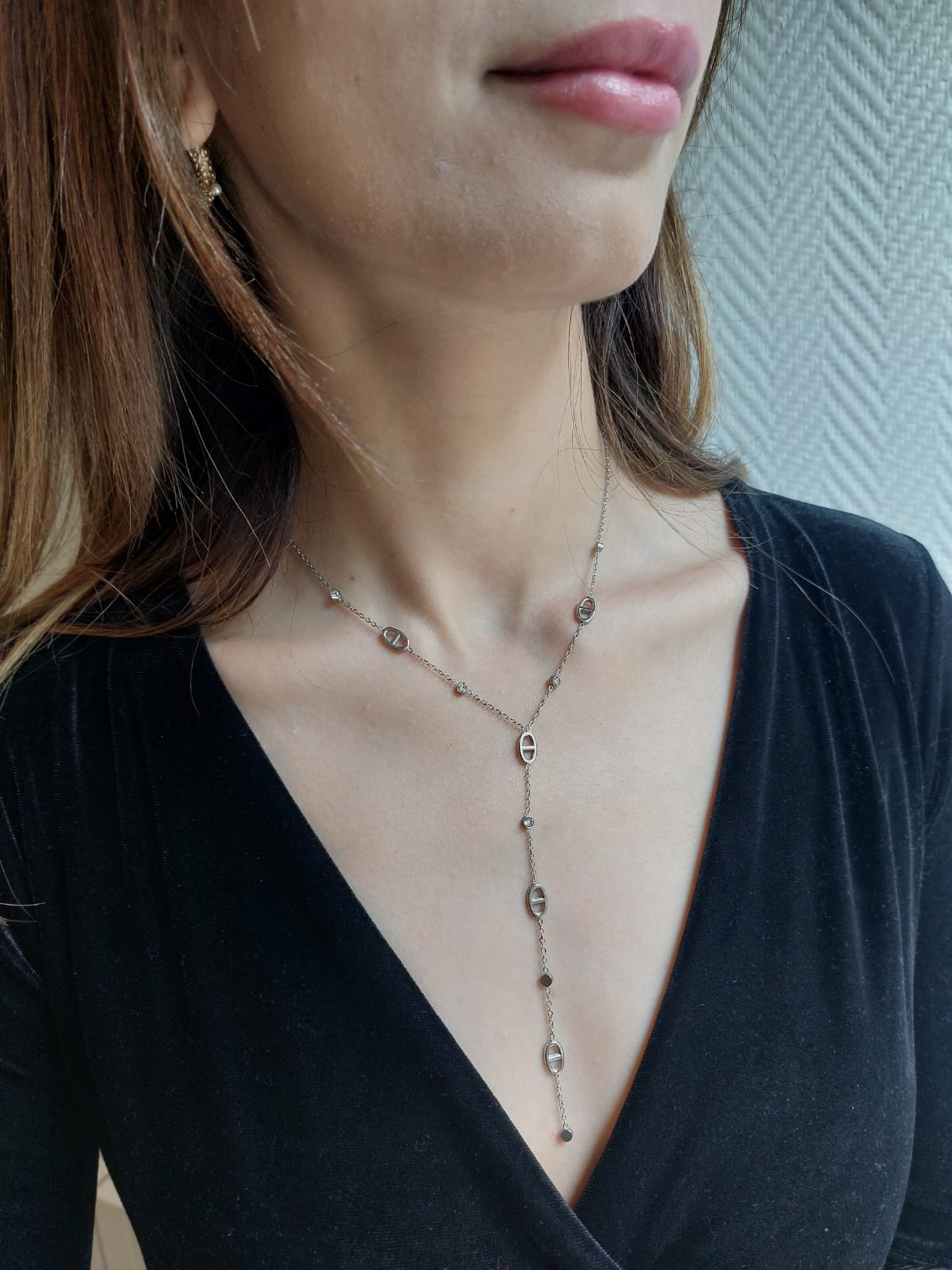 Collier - Coralie argenté