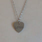 Collier Médaillon à graver - COEUR SILVER