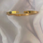 Bracelet JONC INITIAL  -VICTORIA GOLD