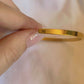 Bracelet JONC INITIAL  -VICTORIA GOLD