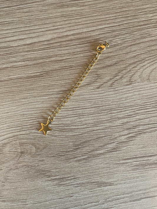 Chaine d'extension - ETOILE GOLD
