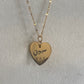 Collier Médaillon à graver - COEUR