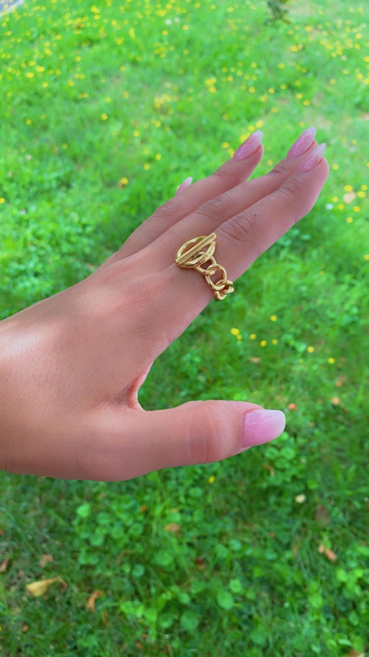 Bague - Alba doré