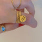 Bague gravure - JAZ
