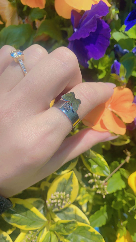 Bague - AMANDINE SILVER (sans la gravure)