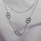 Stainless steel GORI necklace