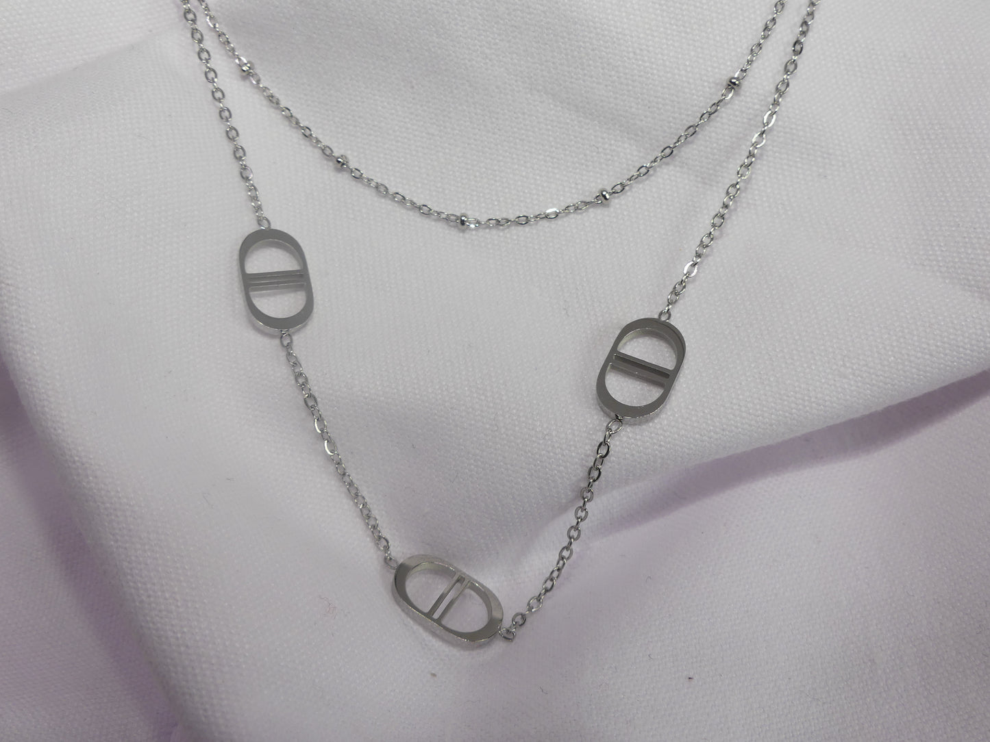 Stainless steel GORI necklace