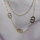 Stainless steel GORI necklace