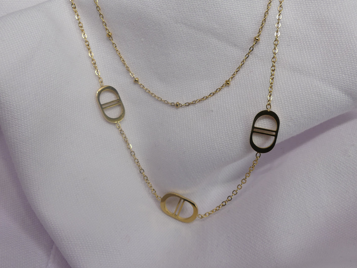 Stainless steel GORI necklace