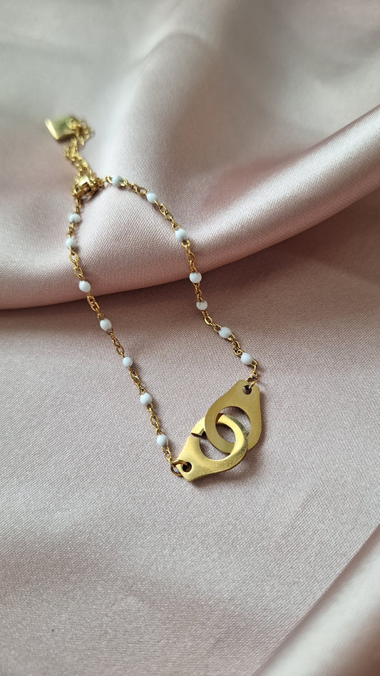 Bracelet- shahinez blanc