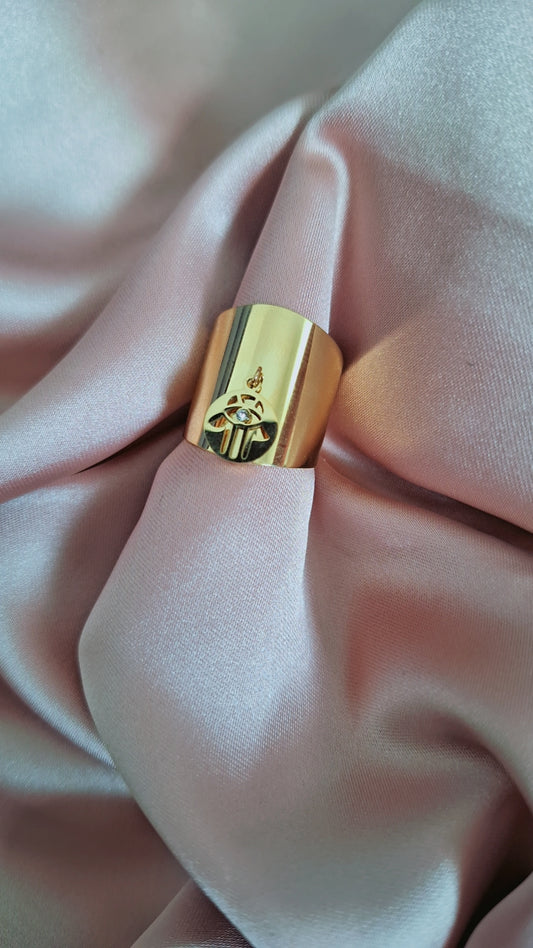 Bague - Yousra doré