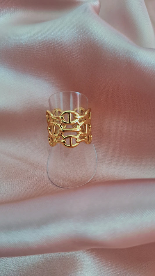 Bague - Alma doré