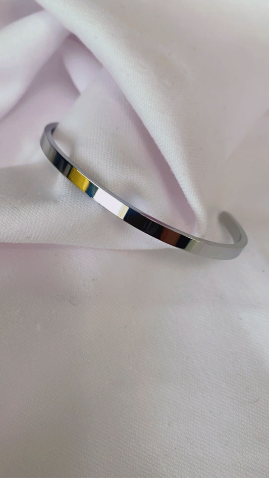Bracelet JONC initial - VICTORIA SILVR