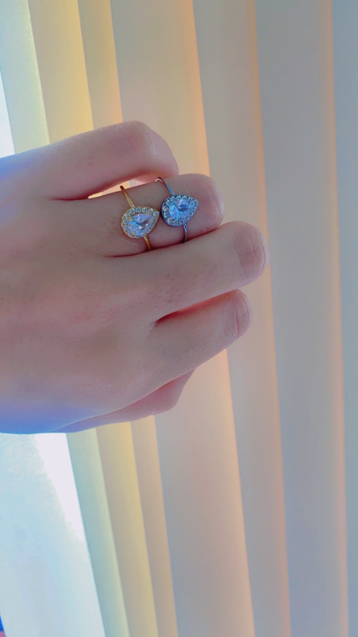 Stainless steel drop ring